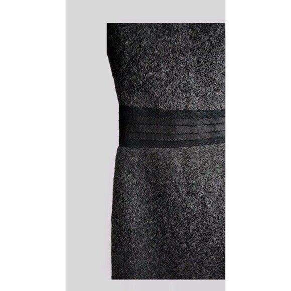 Tory Burch Minnie Sheath Dress Womens Small Black Embellished Wool Lined - Picture 6 of 12